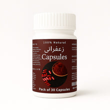 Load image into Gallery viewer, Herbal Power Zafrani Capsules π ( Pack of 10 & 30 )